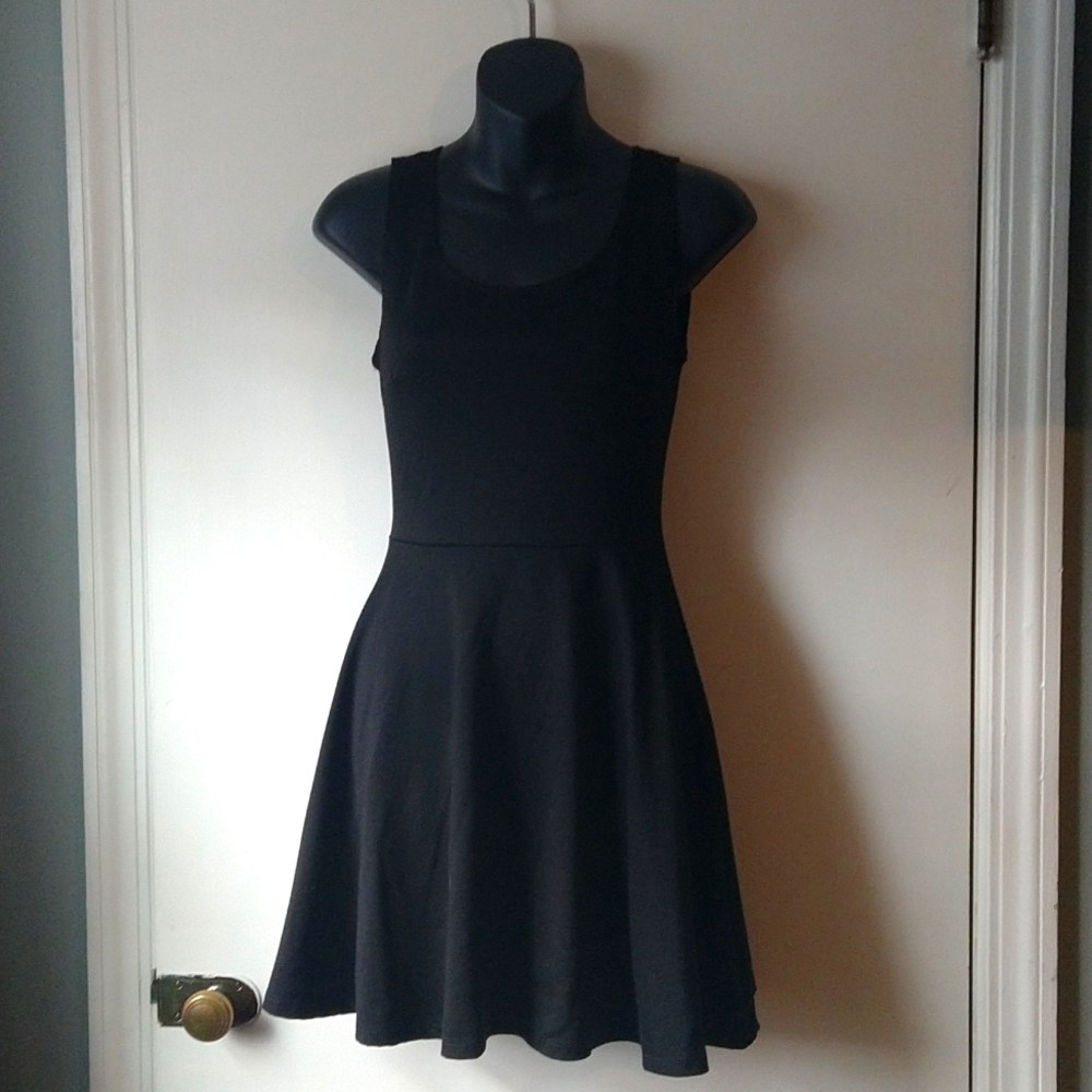 Vibe Little Black Knit Dress